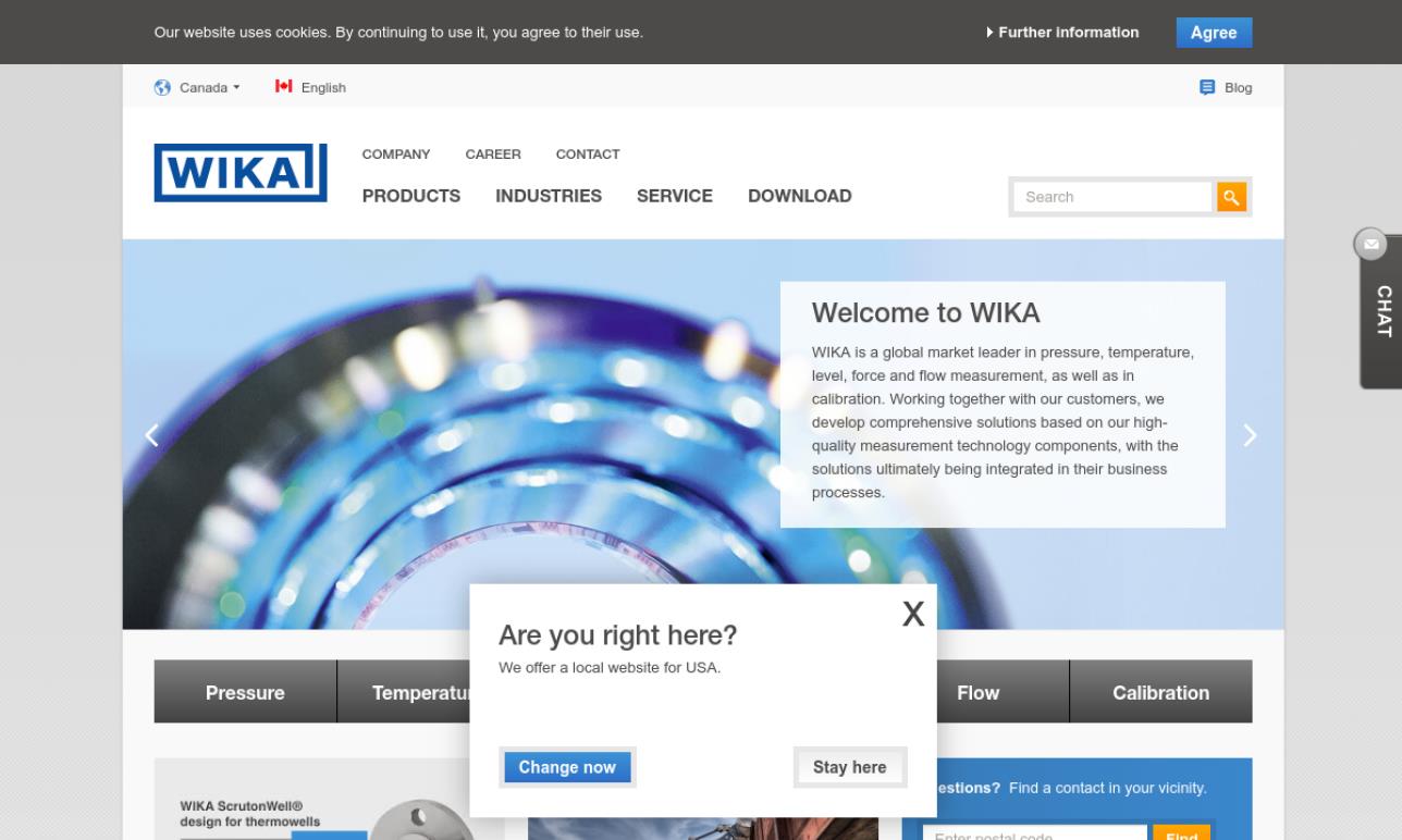 WIKA USA Pressure Gauges