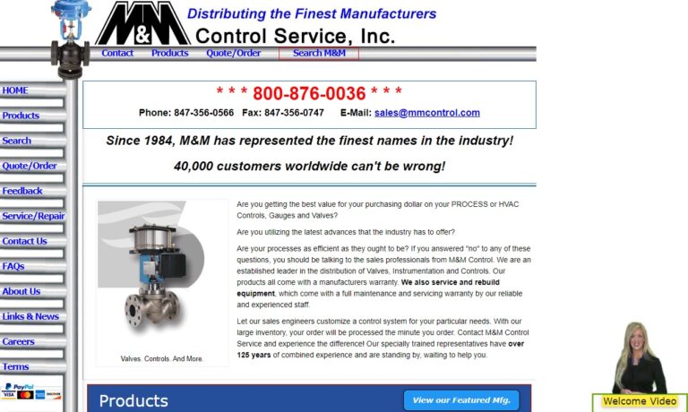 M & M Control Service Inc.
